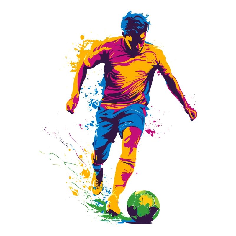 Paint Splash Soccer Hero