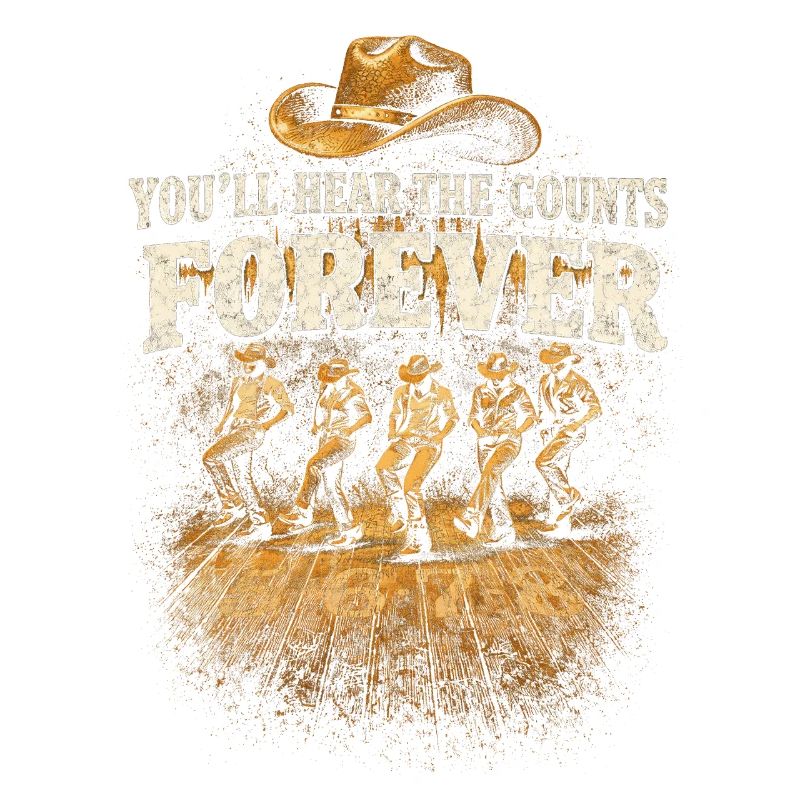Line Dance Line Dancer Hear The Counts Forever