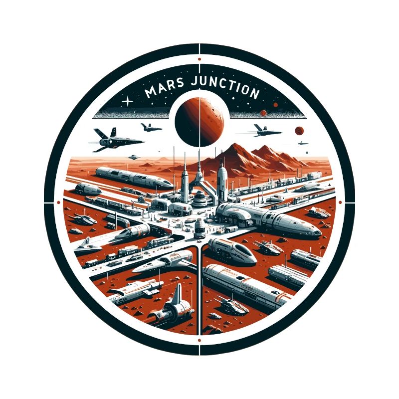 Mars Junction Raumhafen Patch
