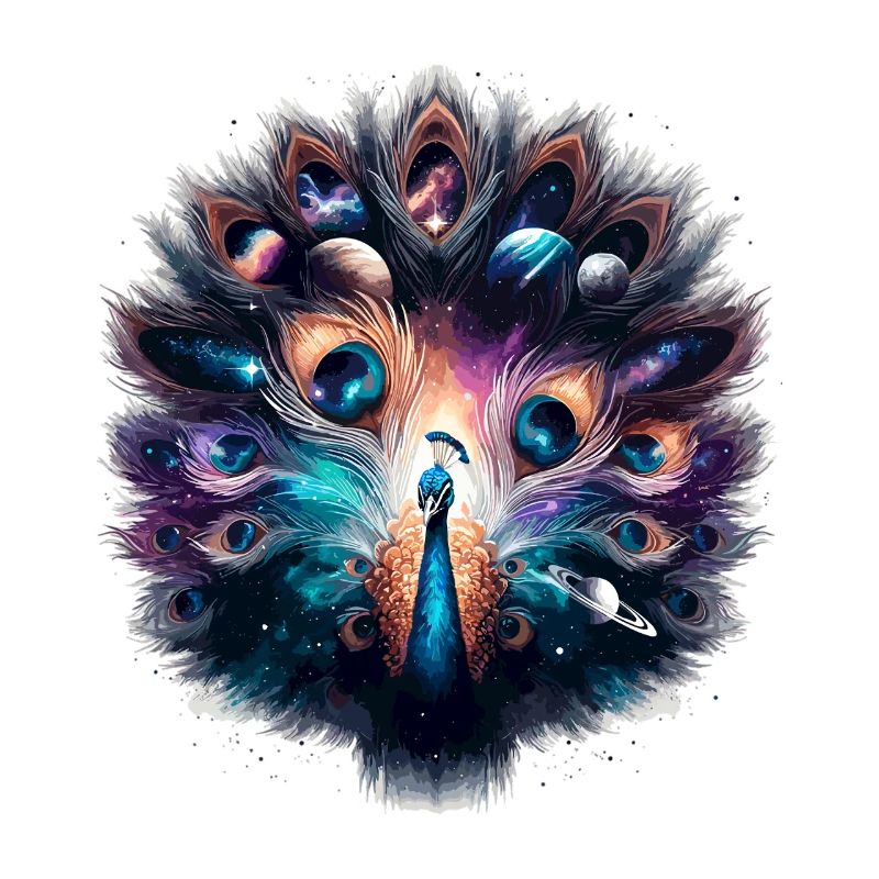Astral Peacock Cosmos