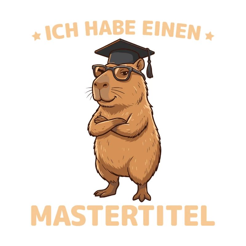 Master 2026 Capybara Bestandene Masterprüfung