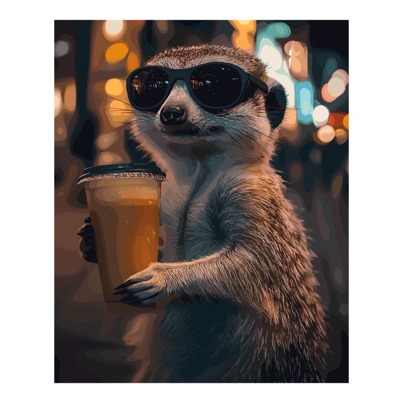 Lunettes de soleil Suricate au café