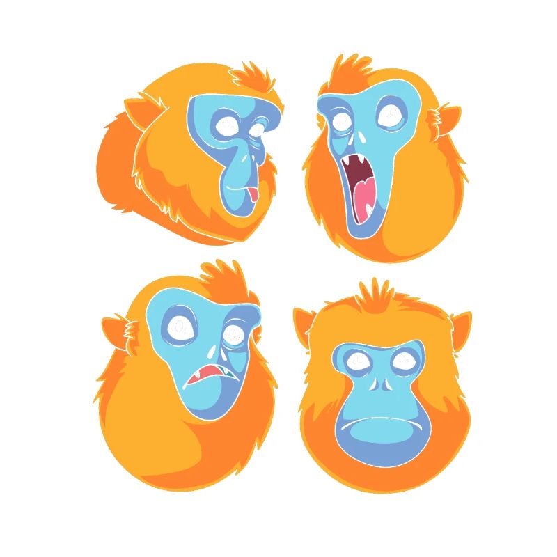 Snub-nosed monkey Monkey Chimpanzee