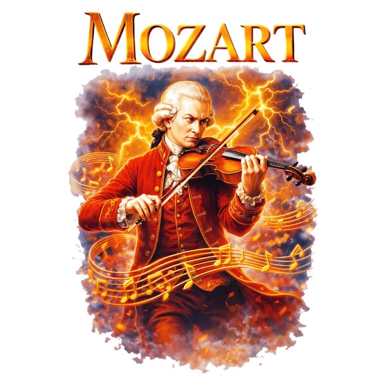 Violon Tempête de feu de Mozart