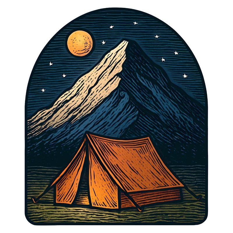 Mountain Night Tent Camp