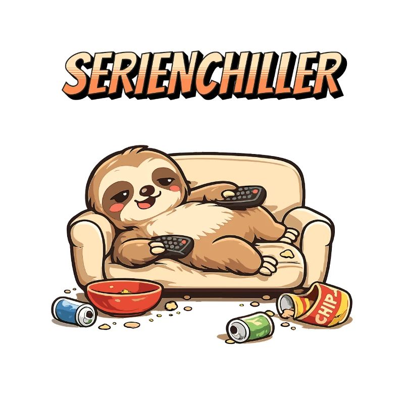 Sloth Series Chiller Pun Saying