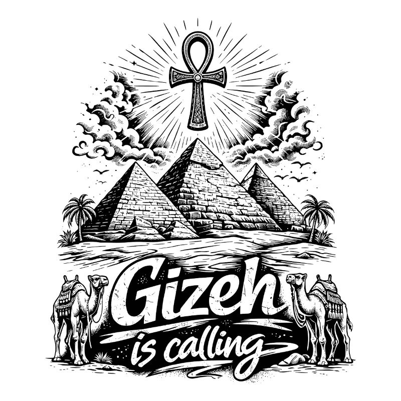 Gizeh is calling Ägypten Pyramiden Reise