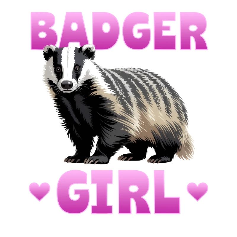 Funny Animal Badger