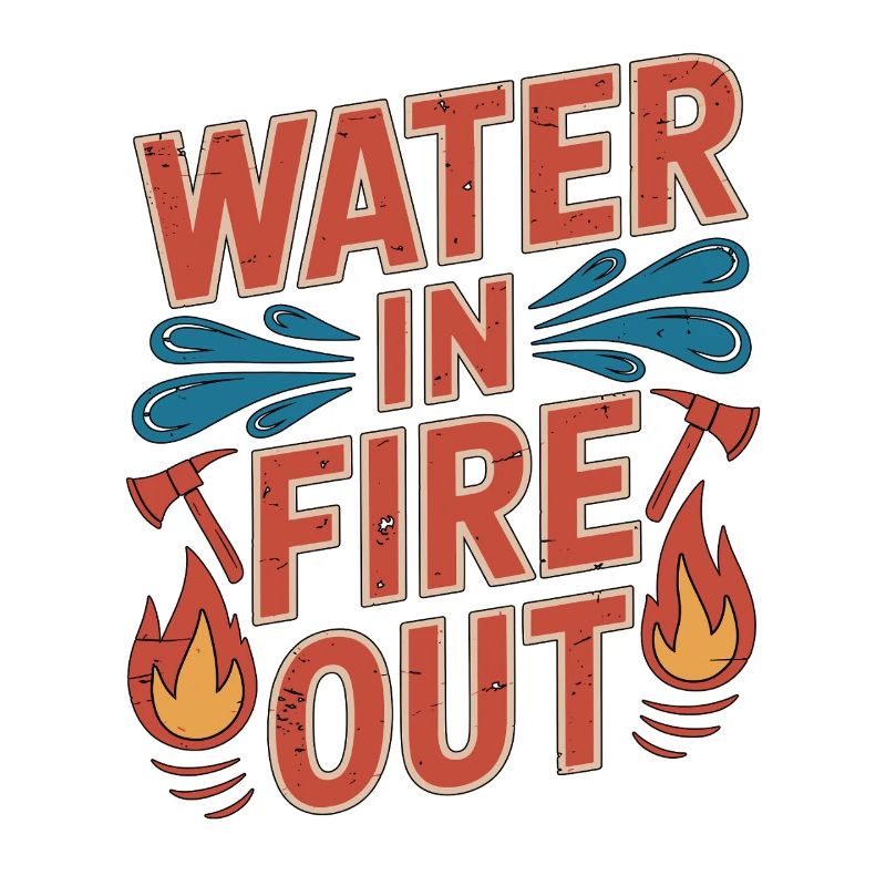 Fire Engineer Water In Fire Out Pump Operator