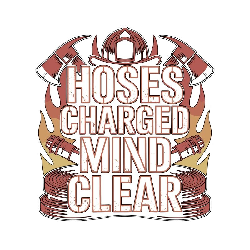 Fire Engineer Hoses Charged Mind Fire Services