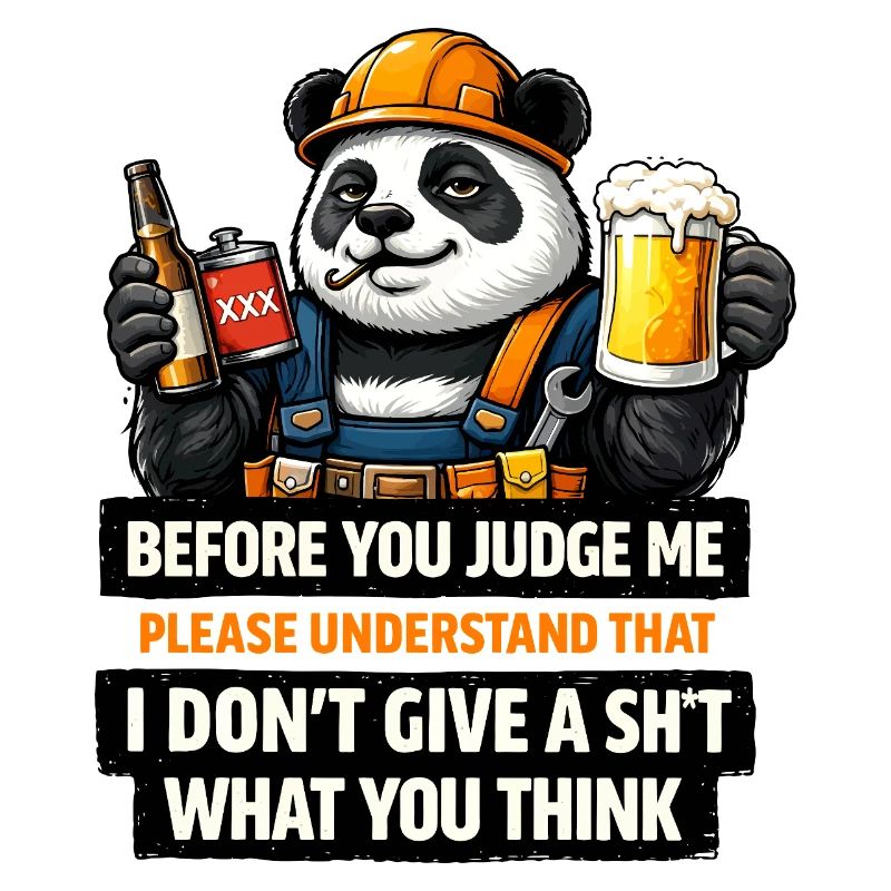Panda Rebel Attitude Tee