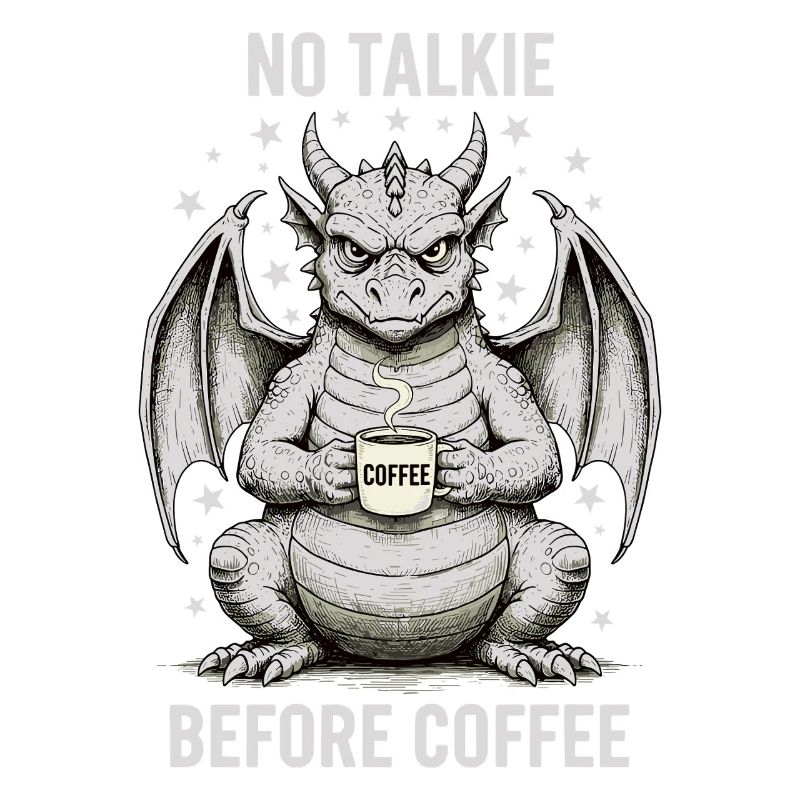 Pas de conversation avant Dragon Amoureux du Café