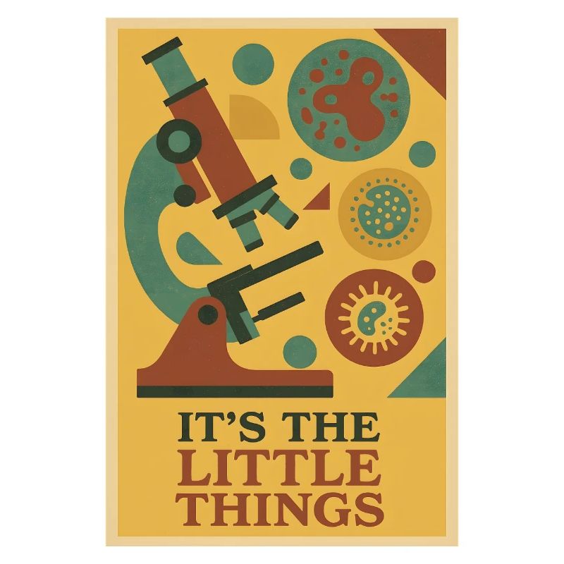 Les Petites Choses | Microscope de microbiologie