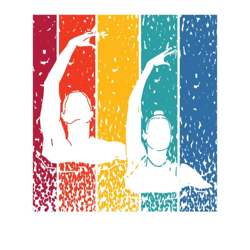 Artistic Swim Team Synchronized Swimming
