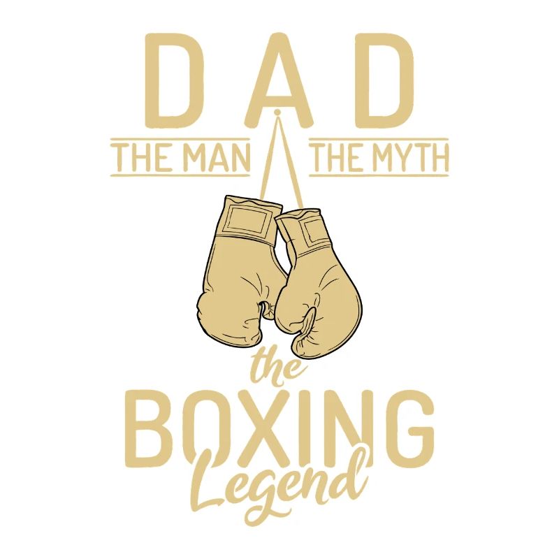 Papa Légende de la boxe Tee