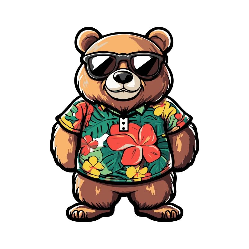Vacances de Bear Comic