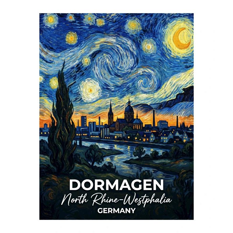 Dormagen Germany Starry Night