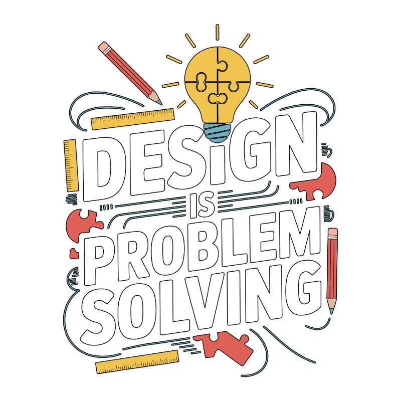 Designer Educator Design Is Problem Graphic Design