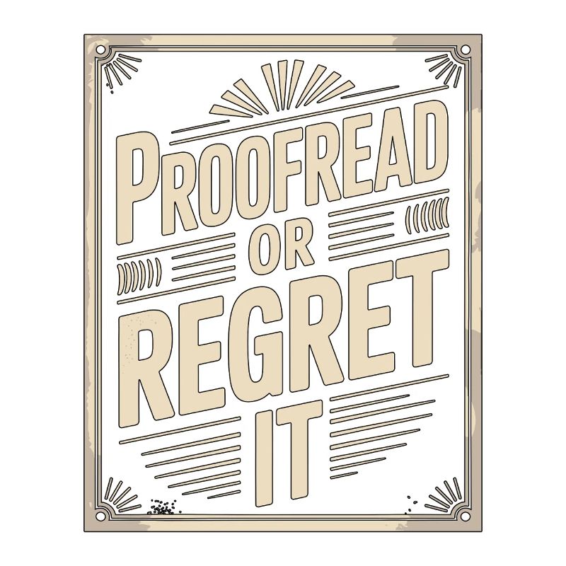 Print Designer Proofread Or Creative Designer