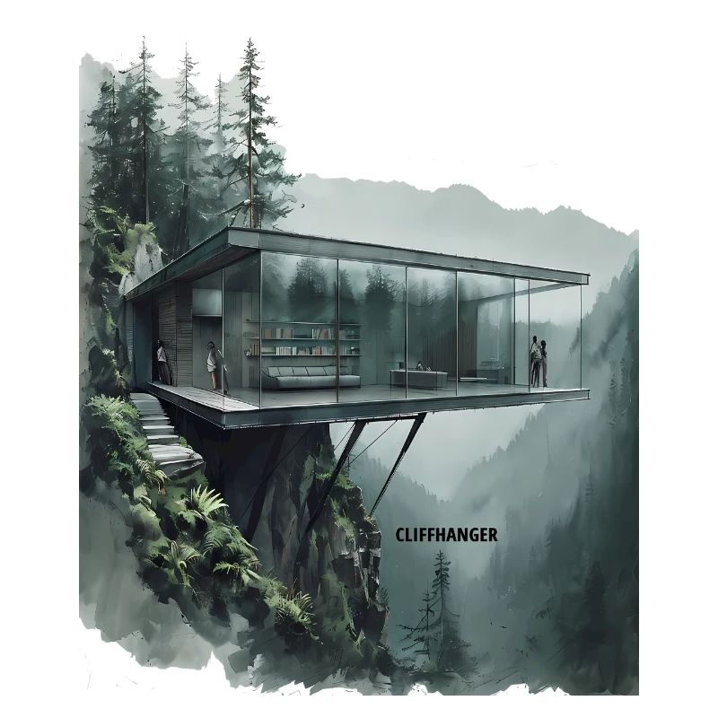 CLIFFHANGER - Modern Architecture Glass Villa