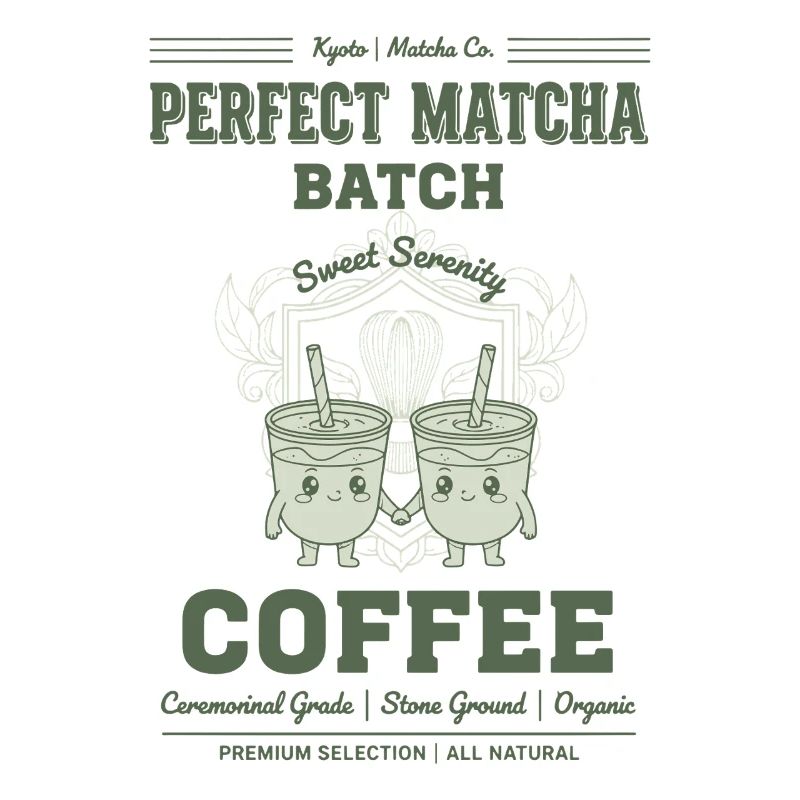 Parfait Matcha Batch Café Kyoto Thé Vert
