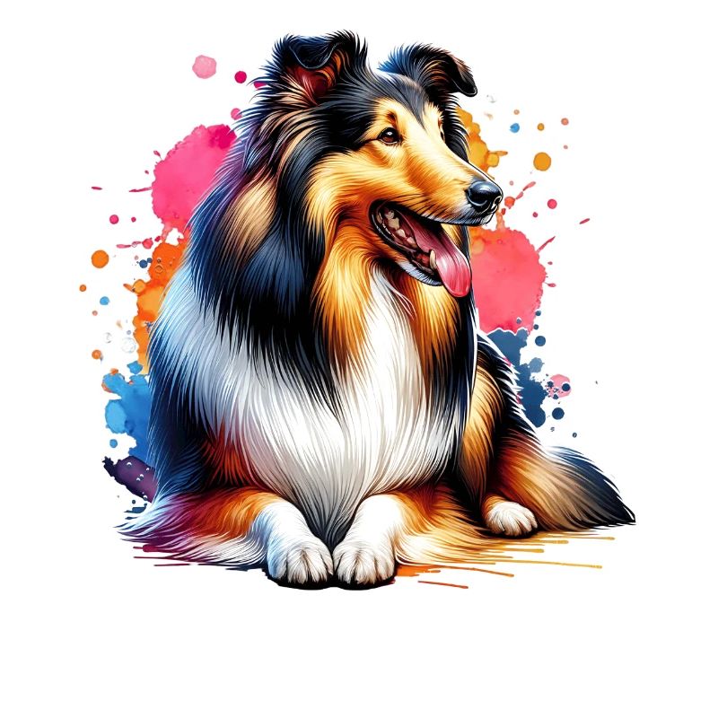 Longhair Collie Gift