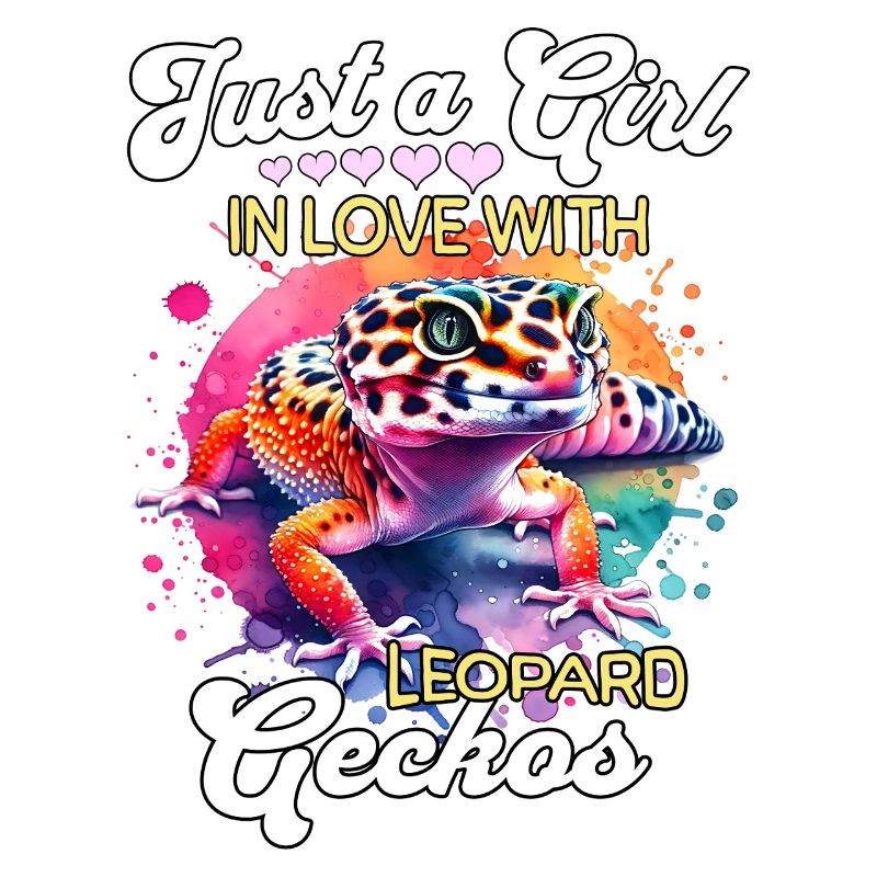 Mädchen Leopardgecko