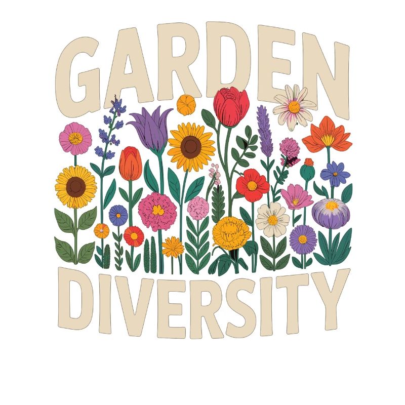 Diversité des jardins Diversité des fleurs