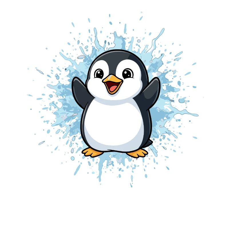 Pingu Splash Blue