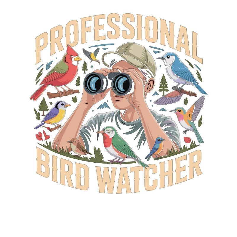 Professional Bird Watcher Vogelbeobachter