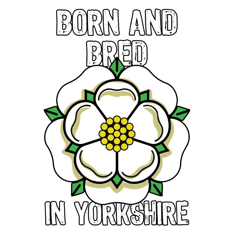 Dans le comté du Yorkshire, fière fleur du drapeau du Yorkshire