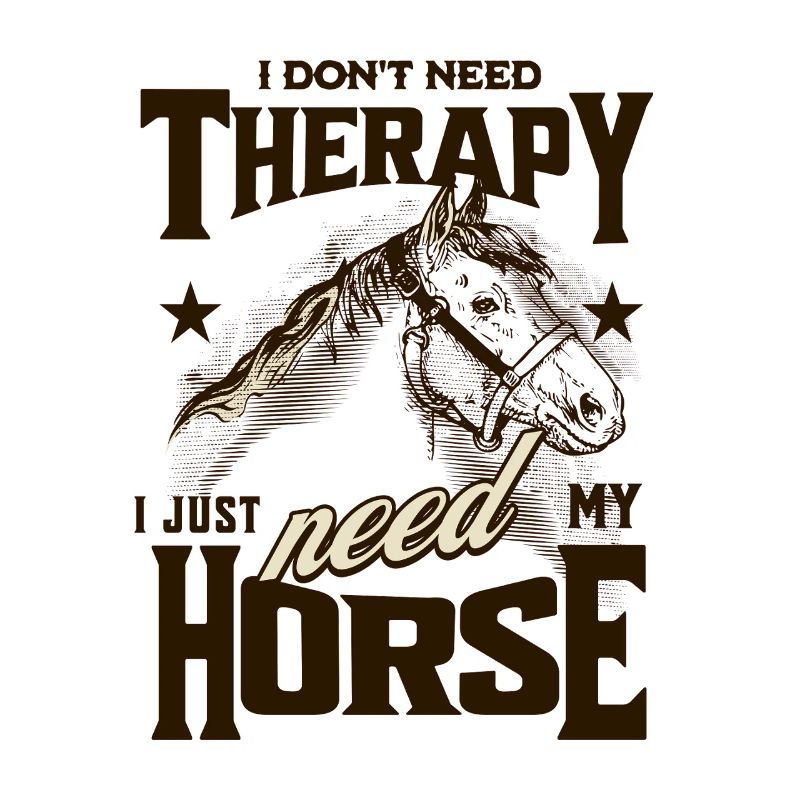 Pferdetherapie-Humor