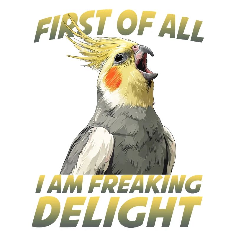 Humour de calopsitte Oiseau Calopsitte Perroquet
