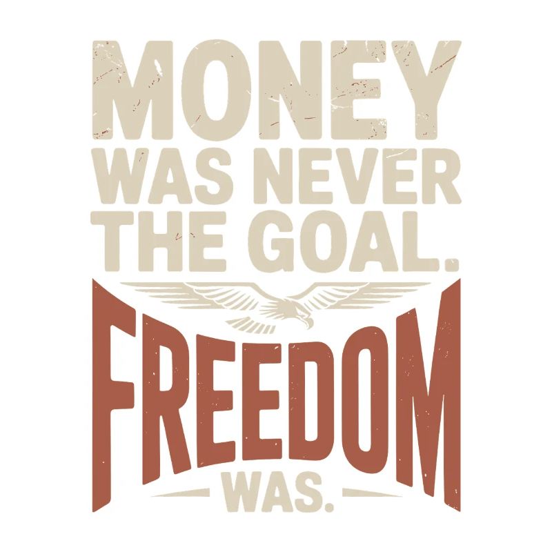 Objectif financier Esprit de liberté Entrepreneur Liberté