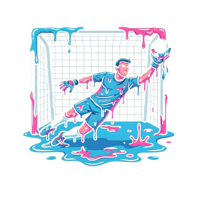 Dripping Liquid Goalie