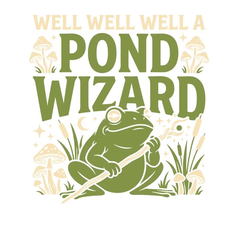 Frog Wizard Frog Magic Frog