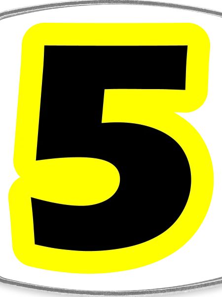 5 Number Symbol
