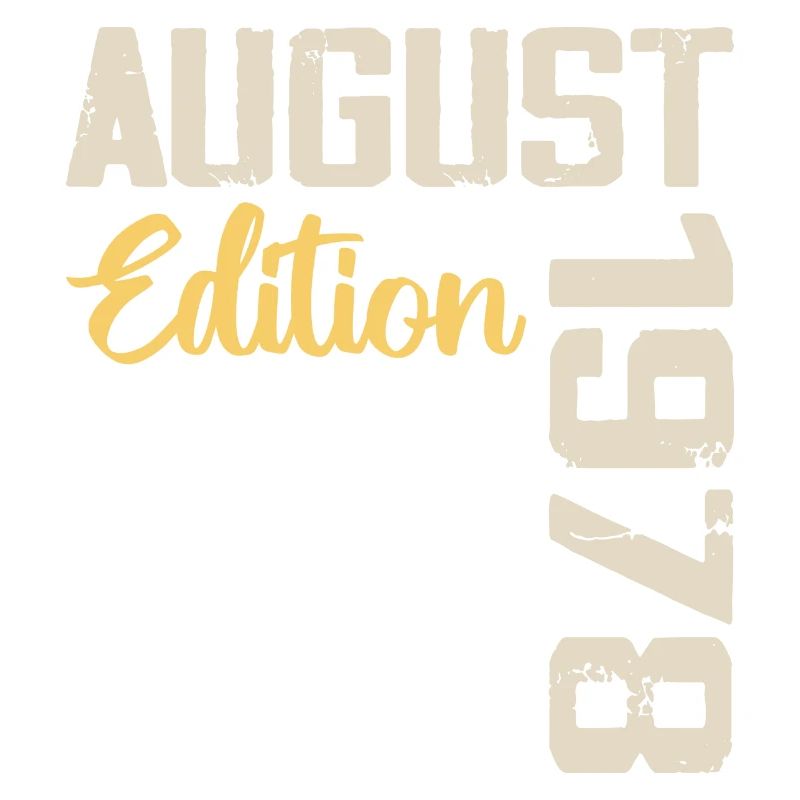 Jubiläum August 1978 - Limitierte Auflage August 1978