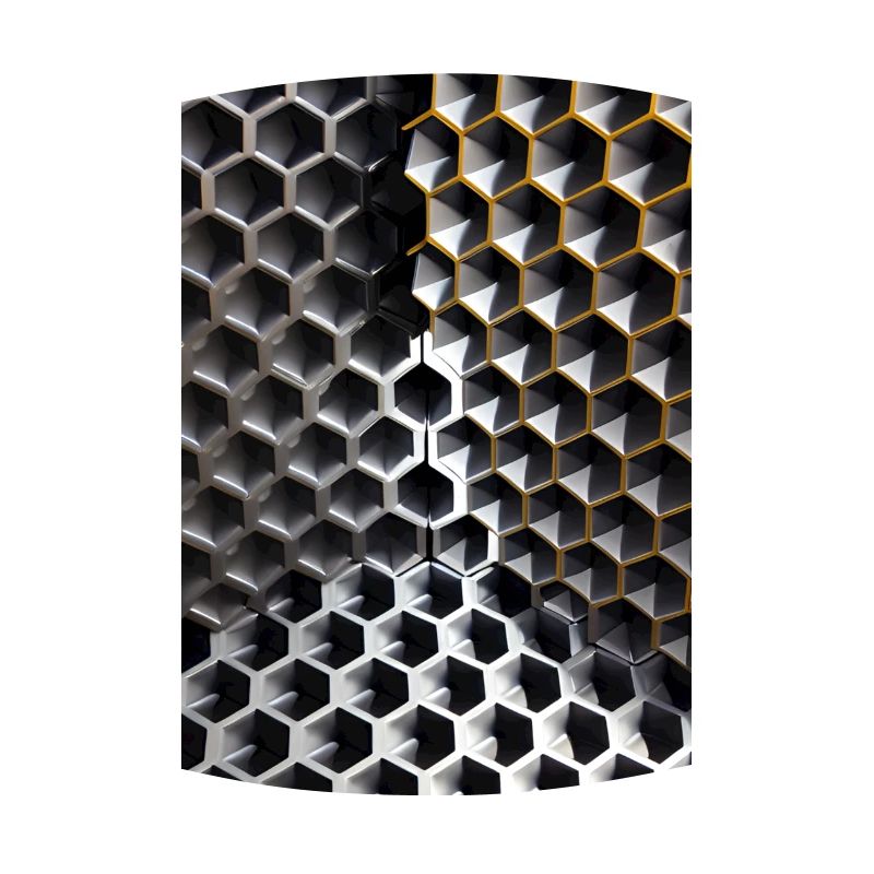 Metallic Cartesian Design