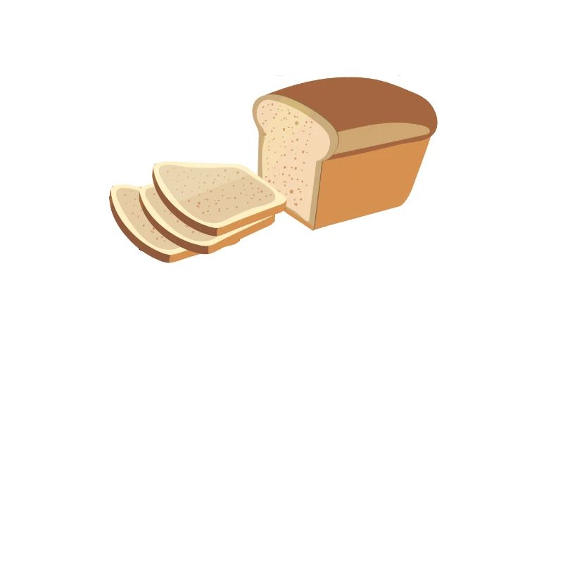 Bread write bread Toast bread