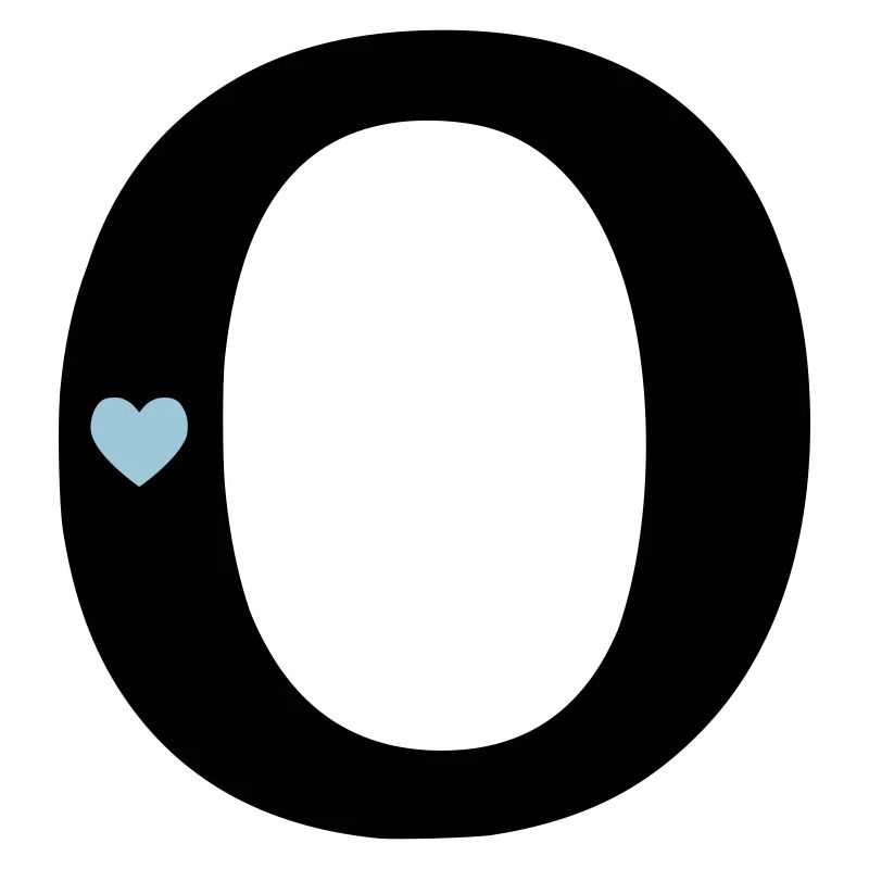 Buchstabe O Anfangsbuchstabe