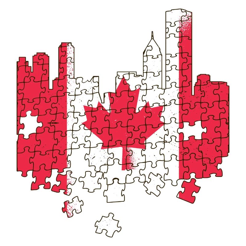 Canada Flag Puzzle Canada Maple Leaf Maple Leaf
