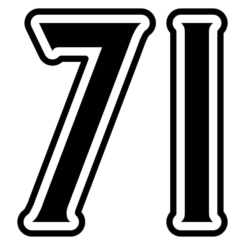 Symbole numérique 71