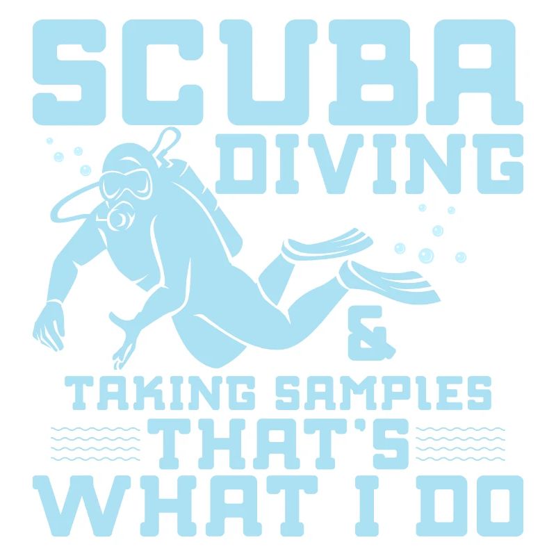 Scuba Diving & Taking Samples Ocean Student