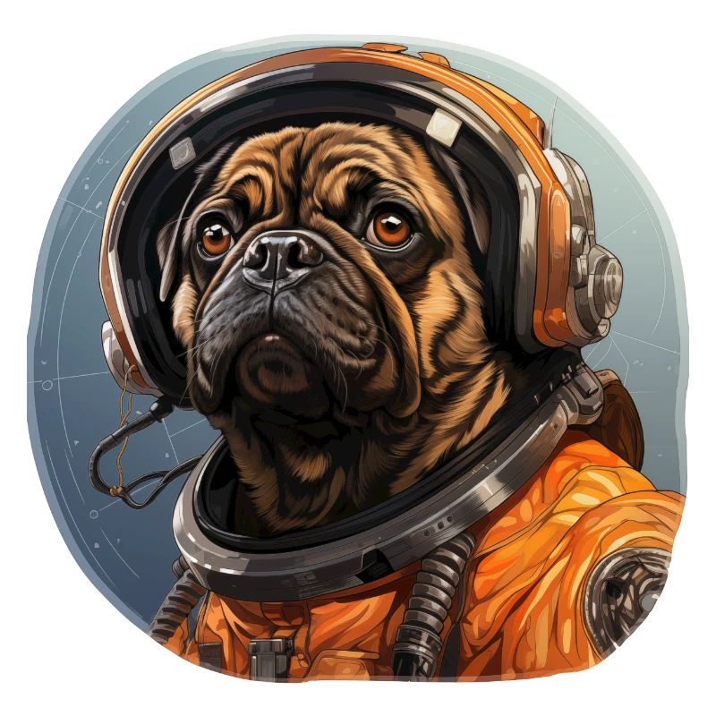 Pug Austronaut