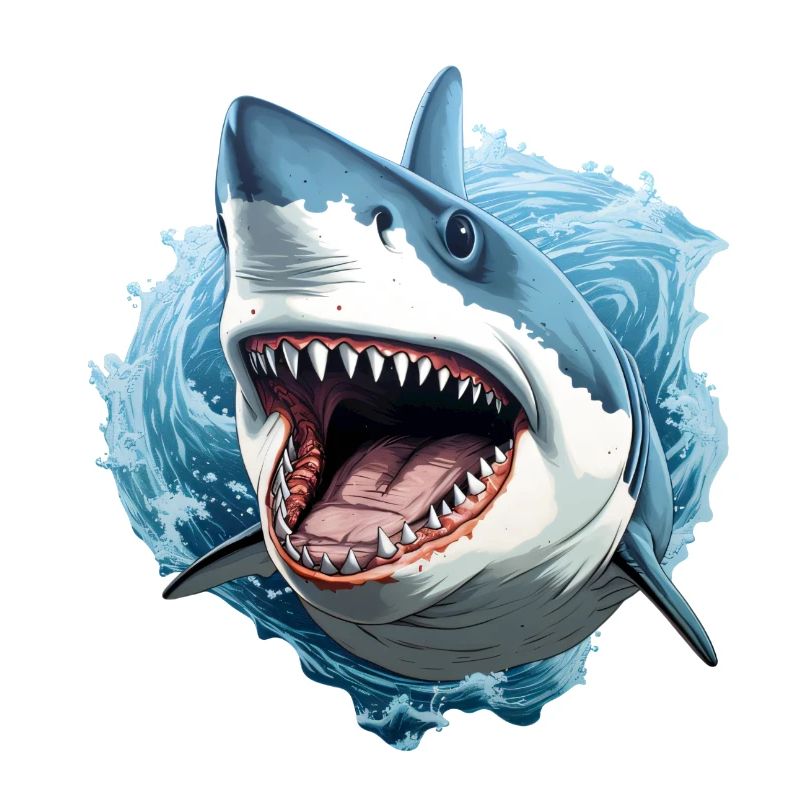 Requin dans l’océan