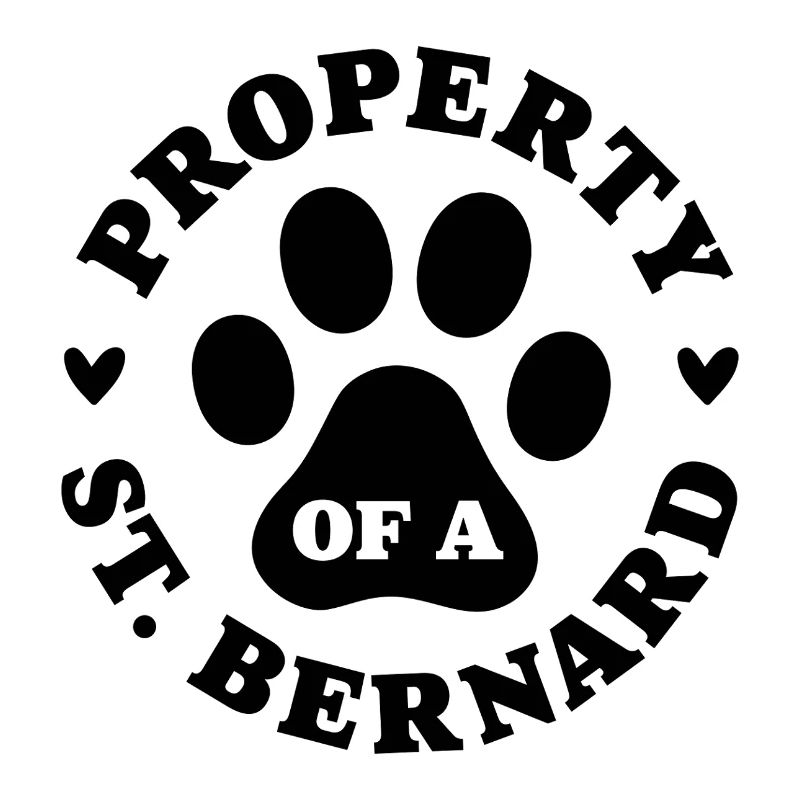 Eigentum eines Bernhardiners