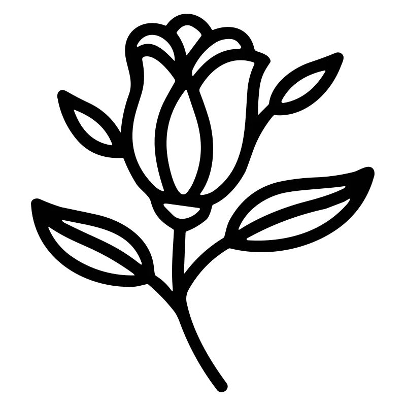 Fleur rose