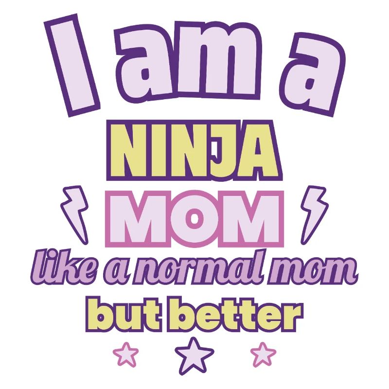 Ninja-Mama, Muttertag Geschenk, Kampfsport