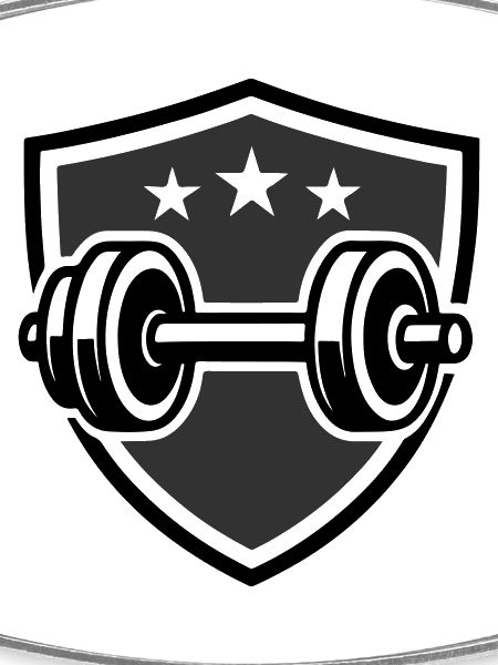 Hantel Gewichte Gym Logo